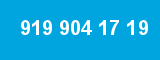 919 904 17 19 919 904 17 19